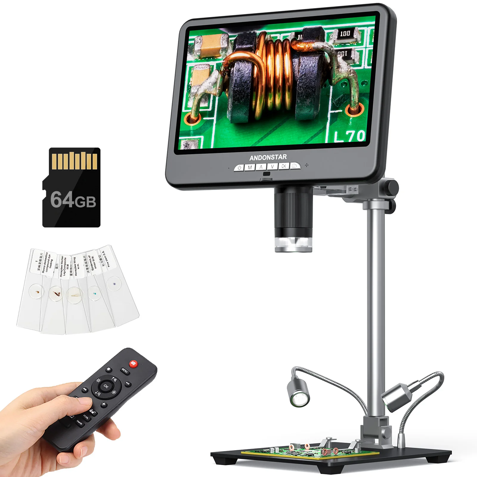 Electronics Repair In Usa - Microscope numérique Andonstar AD210S-Pro 4K 60FPS