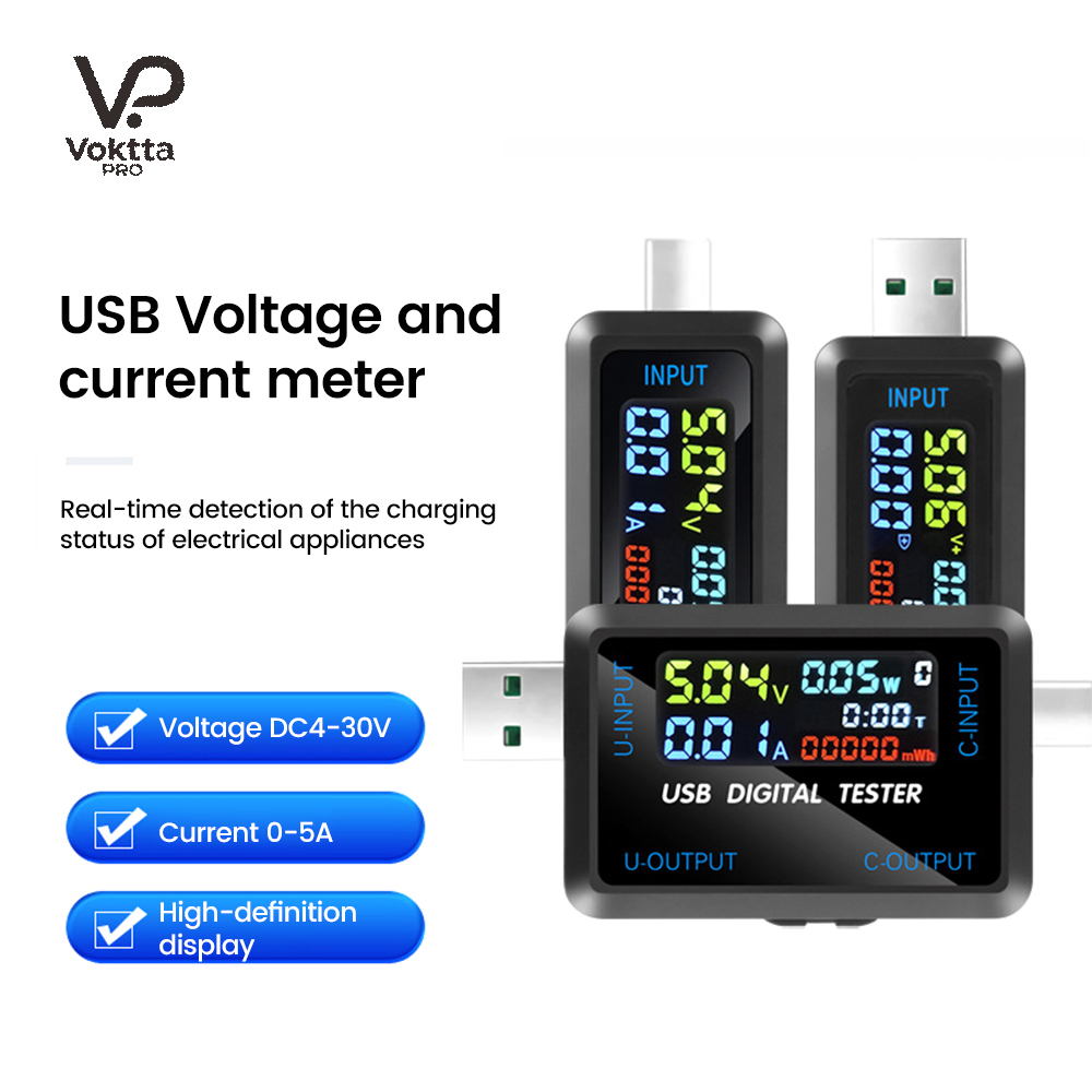 Testeur USB 10 en 1, voltmètre - Usb Ammeter Tester avis et prix