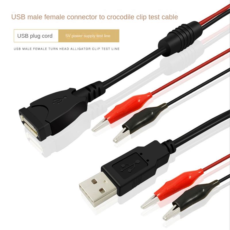 A64I 2 Pcs Pinces crocodiles U - Usb Ammeter Tester avis et prix