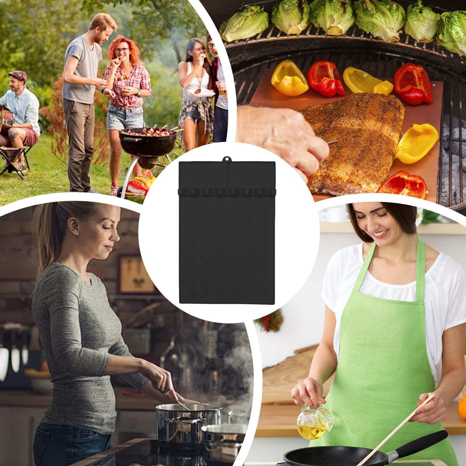 Tapis de barbecue en silicone, - Heat Mat Silicone avis et prix