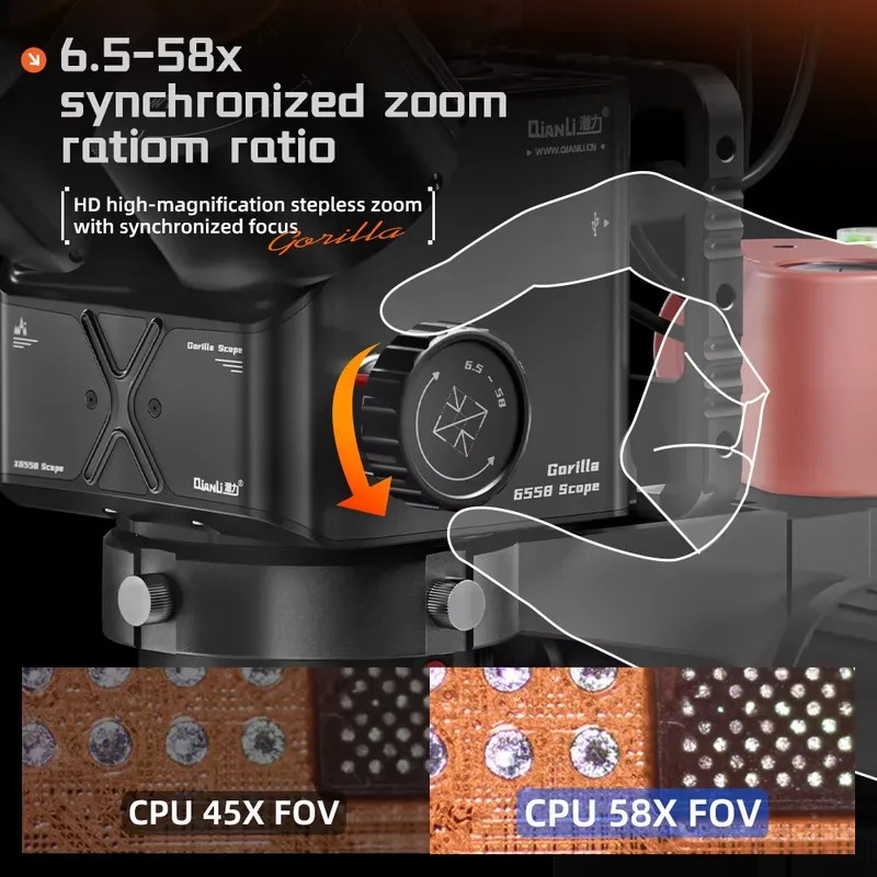 Microscope trinoculaire Qianli - Electronics Repair In Usa avis et prix