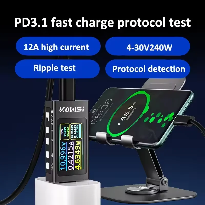 Moniteur de courant et de tens - Usb Ammeter Tester avis et prix