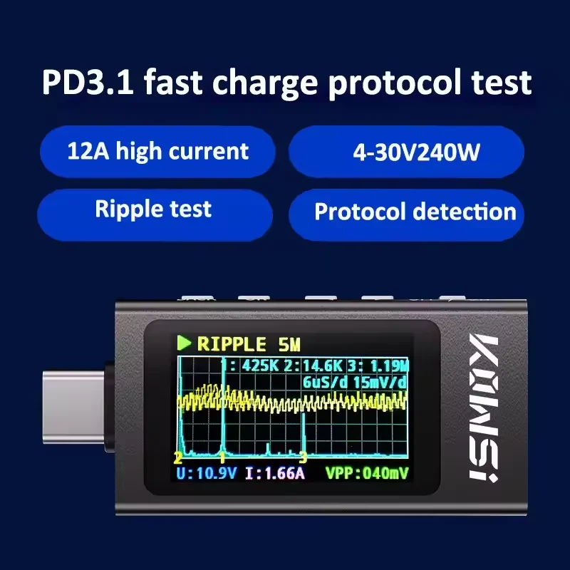 Moniteur de courant et de tens - Usb Ammeter Tester avis et prix