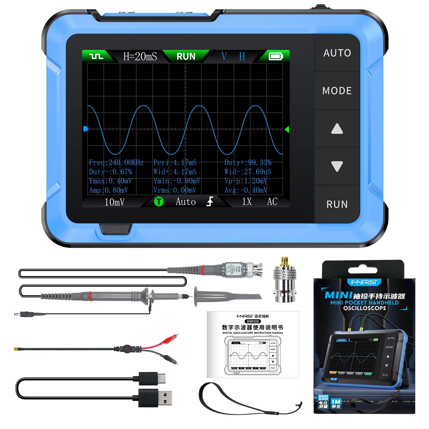 Oscilloscope numérique portabl - Electronics Repair In Usa avis et prix