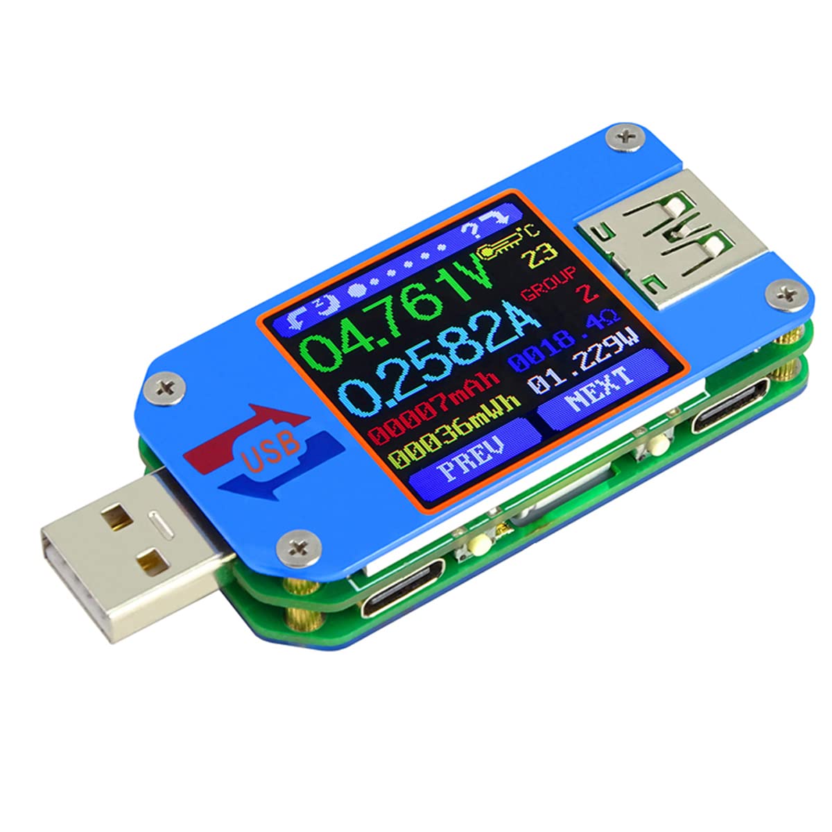 UM25 UM25C compteur de tension - Usb Ammeter Tester avis et prix