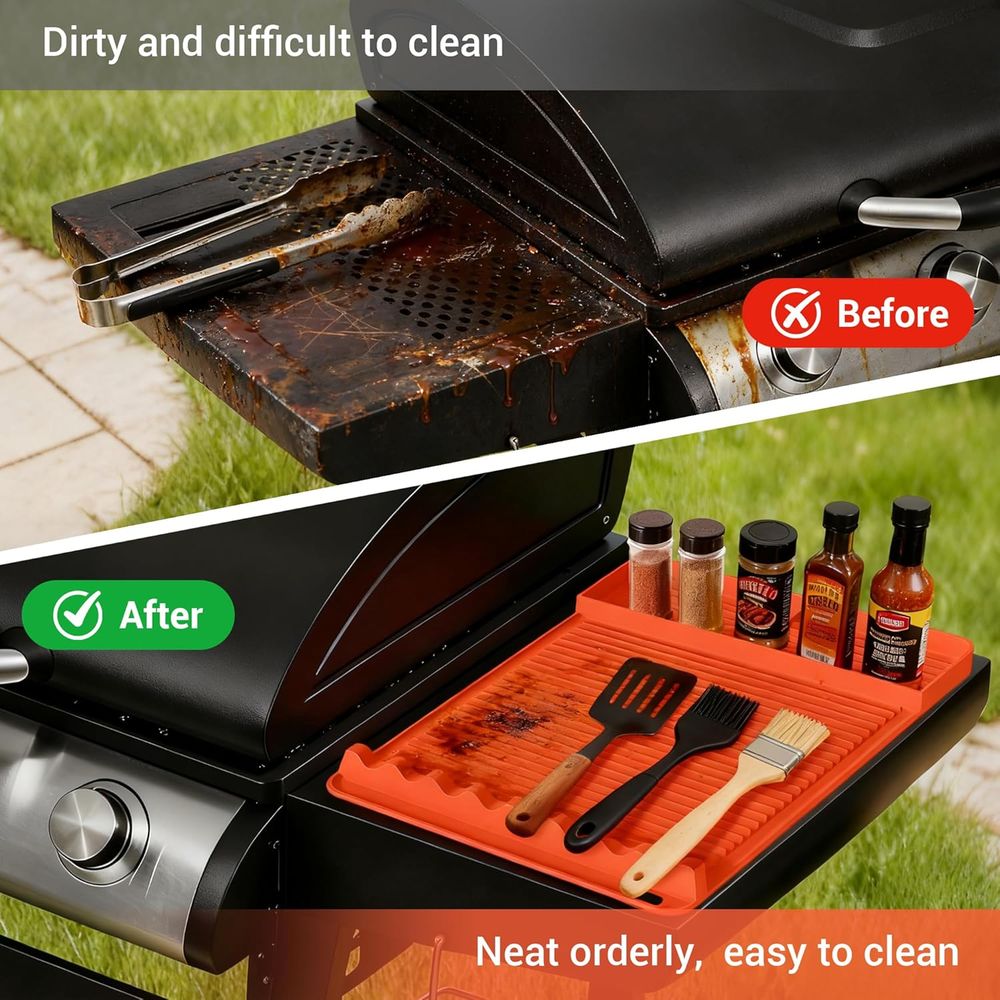 Tapis de barbecue en silicone  - Heat Mat Silicone avis et prix